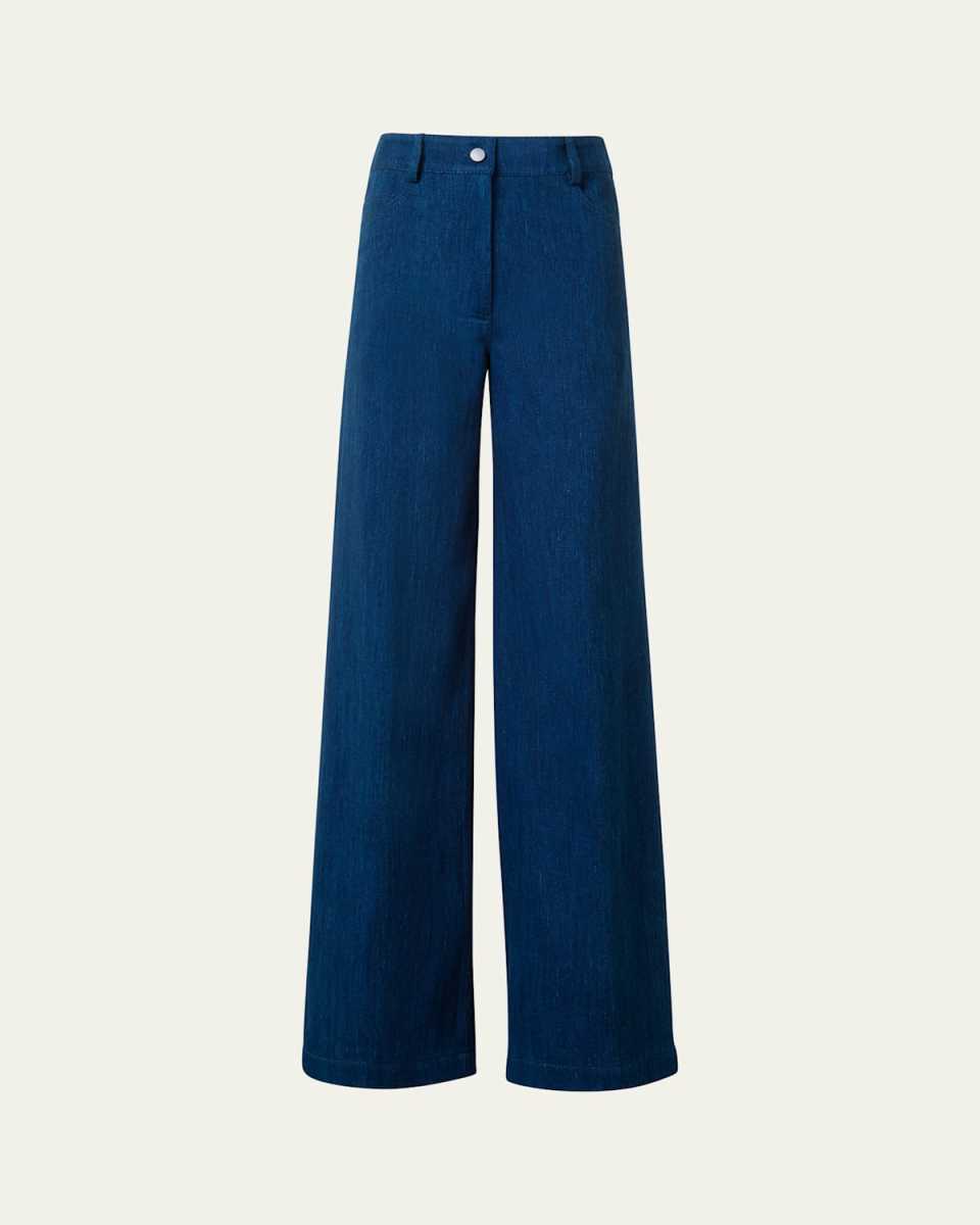 Cooper Denim Wide Leg Pants